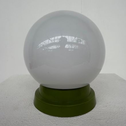 Plafond/wandlamp groen jaren 60/70