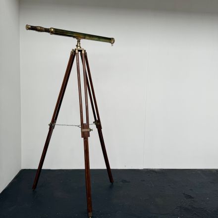 Vintage messing telescoop