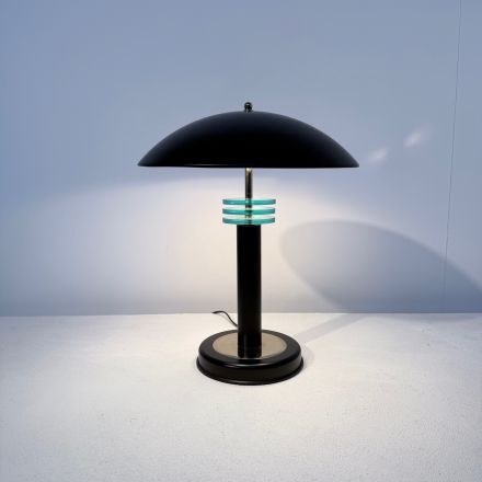 Tafel/bureaulamp jaren 80 art deco model