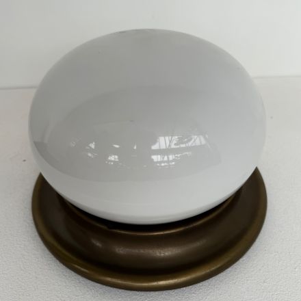 bronskleurige plafond wandlamp