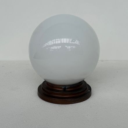 Plafond/wandlamp jaren 30 messing