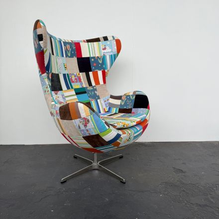 Arne Jacobsen Egg chair patchwork edition