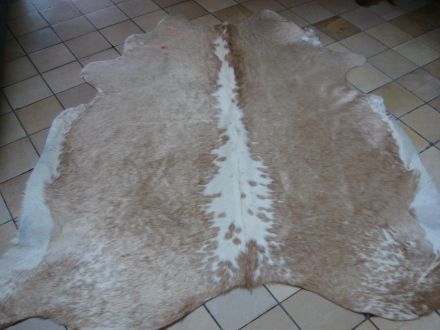 Blond/witte koeienvacht