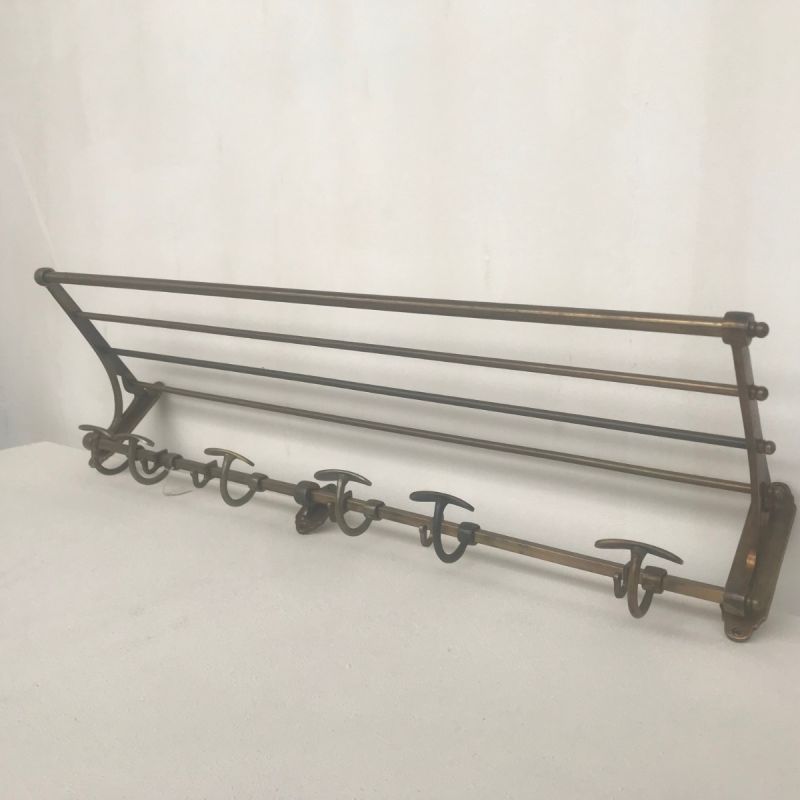 Bronzen kapstok in art deco stijl