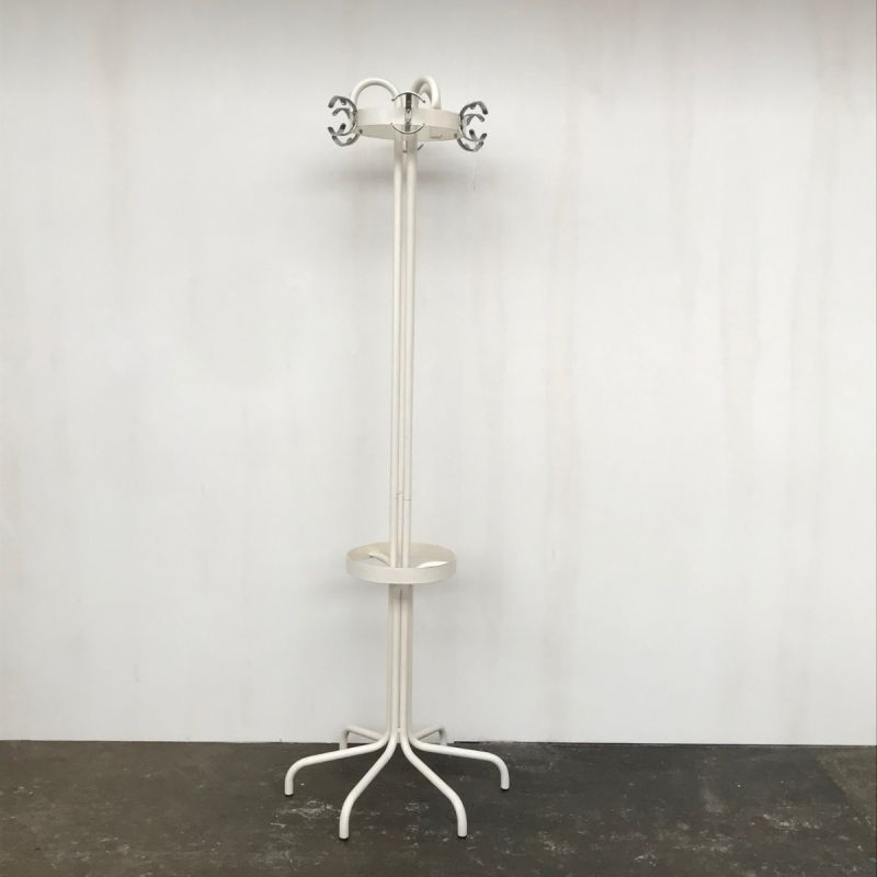 Staande kapstok staal van Brabantia jaren 70