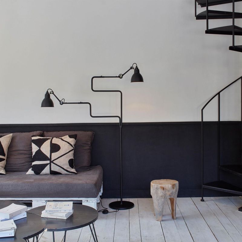 Lampe Gras  Vloerlamp No 411 Double
