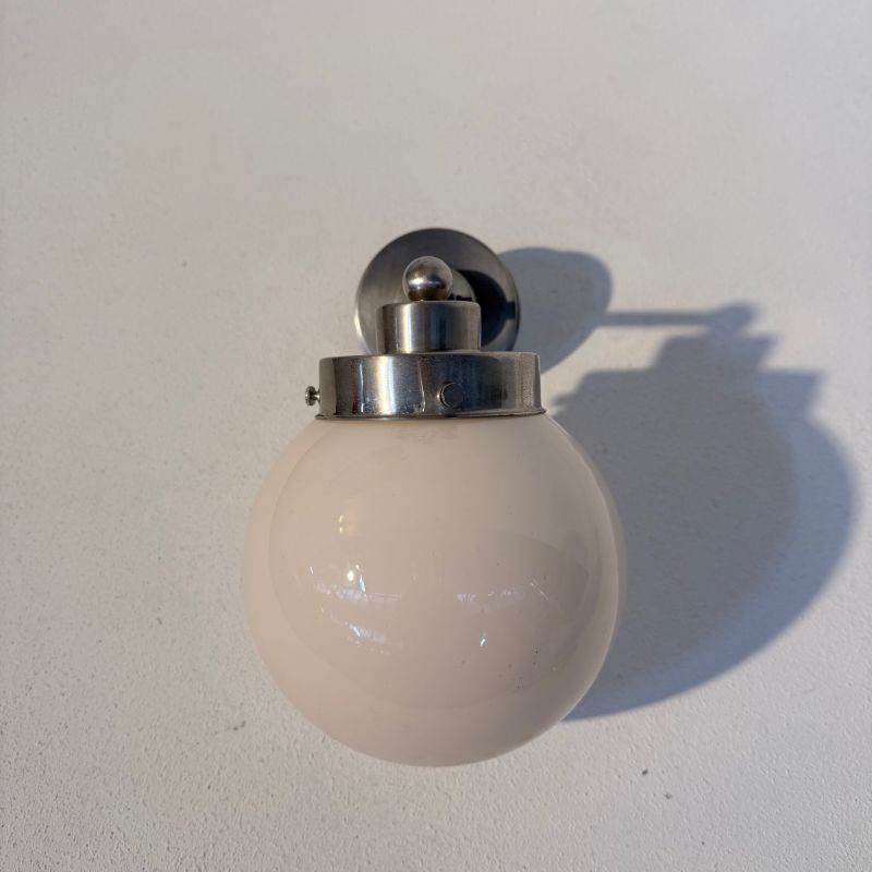 Giso wandlamp bolvormig crème glas