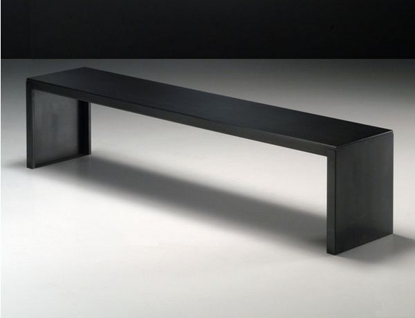 Big irony bench